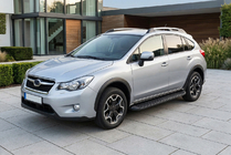 Subaru XV 2011-2017 Praguri Laterale Tayga Black (2 buc, Aluminiu) foto 1