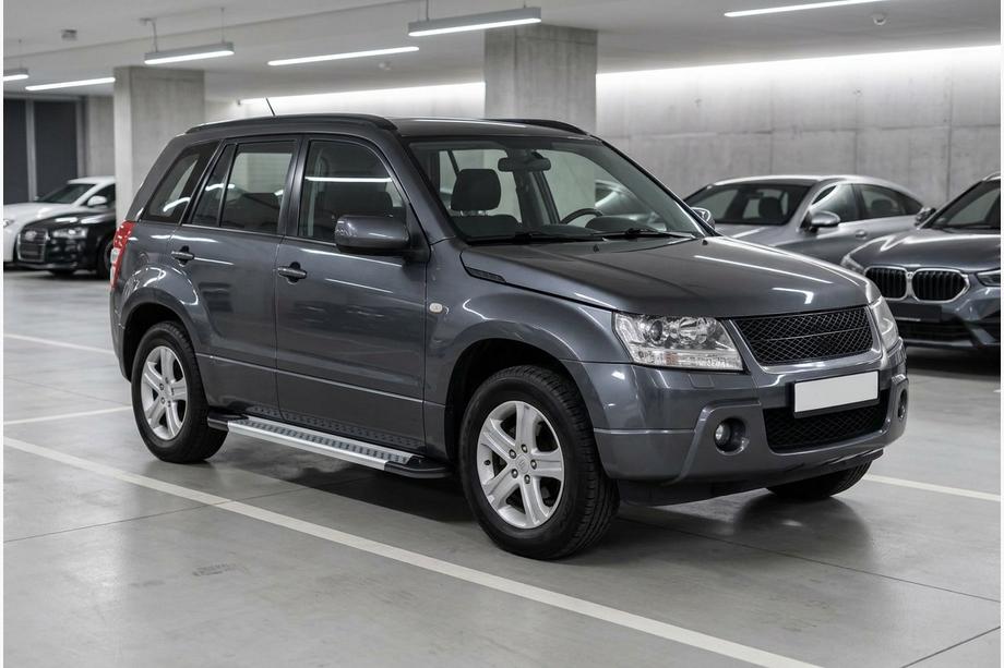 Suzuki Grand Vitara 2005-2017 Praguri Laterale New Vision Grey (2 buc, Aluminiu) Foto 1