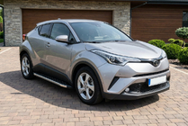 Toyota C-HR 2016-2023 Praguri Laterale BlackLine (2 buc, Aluminiu) foto 1