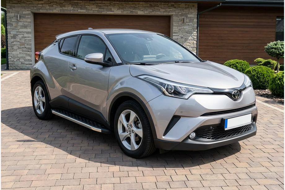 Toyota C-HR 2016-2023 Praguri Laterale BlackLine (2 buc, Aluminiu) Image