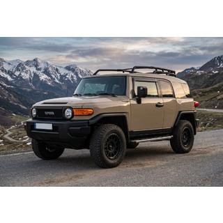 Praguri Laterale BlackLine (2 buc, Aluminiu) Toyota FJ Cruiser 2006-2022 foto 1