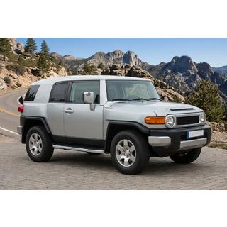 Praguri Laterale Tayga Grey (2 buc, Aluminiu) Toyota FJ Cruiser 2006-2022 foto 1