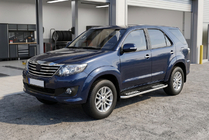 Toyota Fortuner 2006-2015 Praguri Laterale Tayga V2 (2 buc, aluminiu) foto 1
