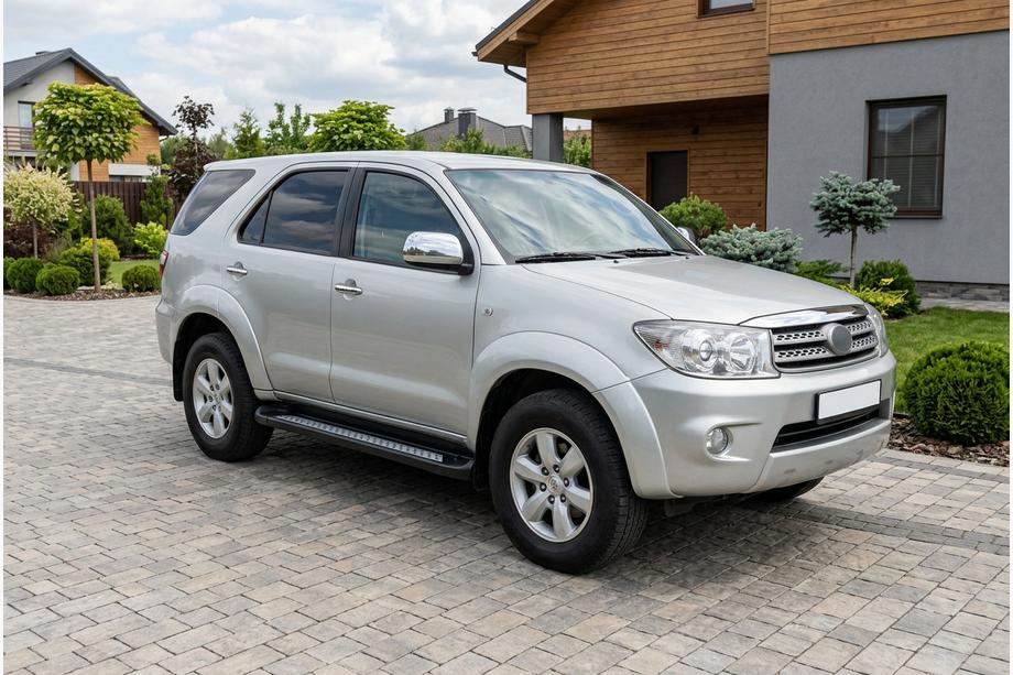 Toyota Fortuner 2006-2015 Praguri Laterale New Vision Black (2 buc, aluminiu) Foto 1
