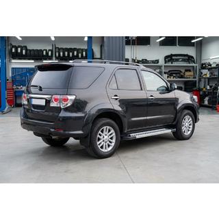 Praguri Laterale New Vision Grey (2 buc, Aluminiu) Toyota Fortuner 2006-2015 foto 1