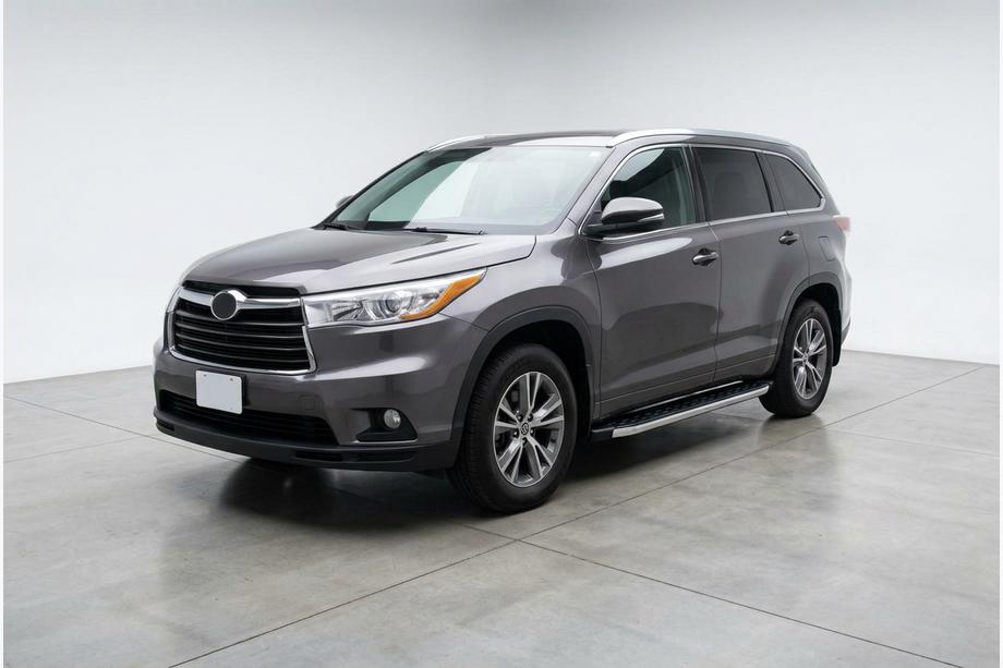 Toyota Highlander 2013-2019 Praguri Laterale BlackLine (2 buc, Aluminiu) Image