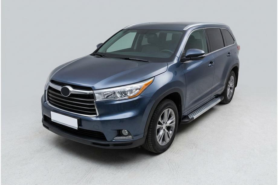 Toyota Highlander 2013-2019 Praguri Laterale New Vision Grey (2 buc, Aluminiu) Foto 1