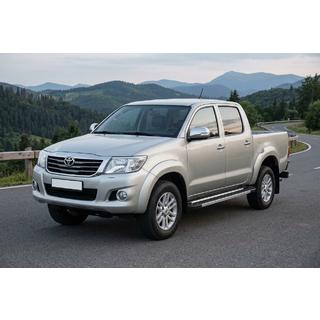 Praguri Laterale RedLine V1 (2 buc, Aluminiu) Toyota Hilux 2006-2015 foto 1