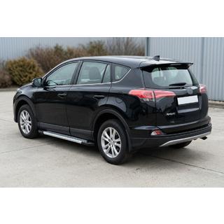 Praguri Laterale New Vision Grey (2 buc, Aluminiu) Toyota Rav 4 2013-2018 foto 1
