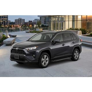 Praguri Laterale RedLine Black (2 buc, Aluminiu) Toyota Rav 4 2019–2025 foto 1