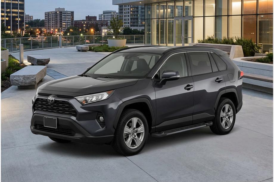 Toyota Rav 4 2019–2025 Praguri Laterale RedLine Black (2 buc, Aluminiu) Foto 1