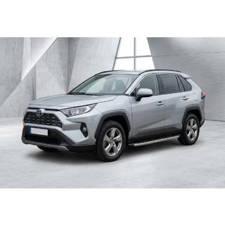 Praguri Laterale BlackLine (2 buc, Aluminiu) Toyota Rav 4 2019–2025 foto 1