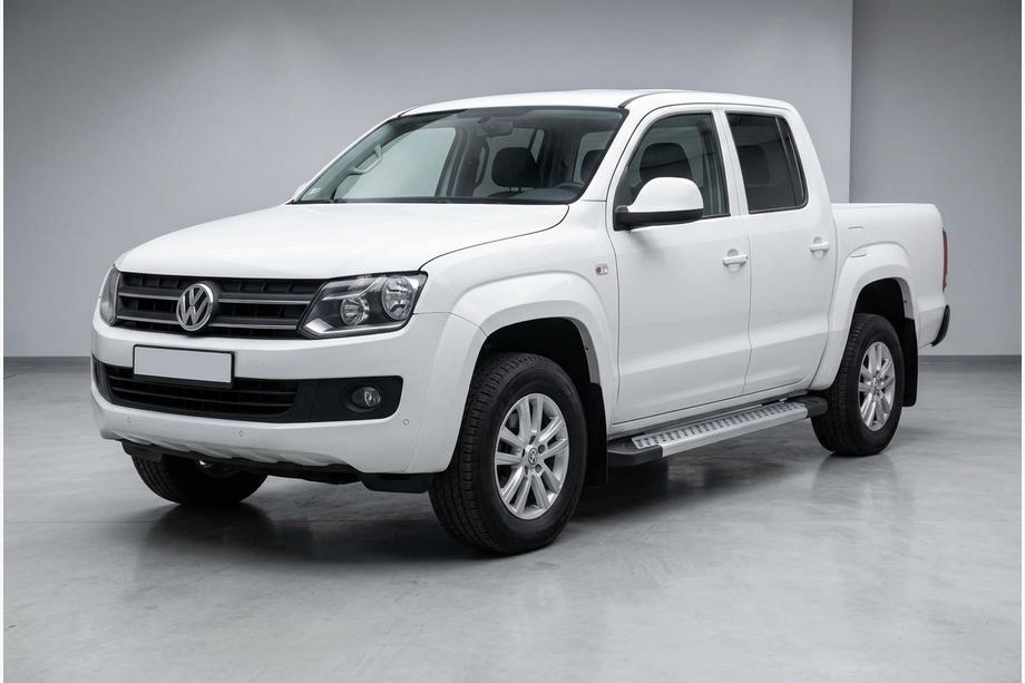 Volkswagen Amarok 2010-2022 Praguri Laterale New Vision Grey (2 buc, Aluminiu) Foto 1