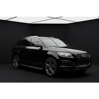 Praguri Laterale Tayga Black (2 buc, Aluminiu) foto 1