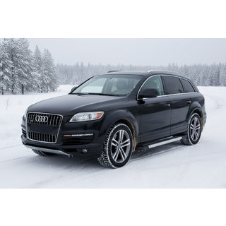 Praguri Laterale New Vision Grey (2 buc, Aluminiu) Audi Q7 2005-2015 foto 1