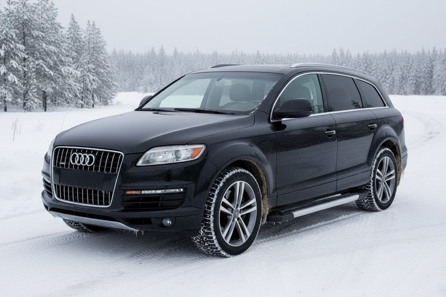 Audi Q7 2005-2015 Praguri Laterale New Vision Grey (2 buc, Aluminiu) Foto 1