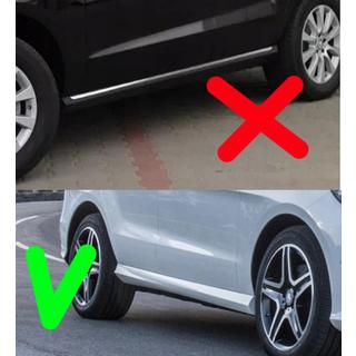 Aparatori noroi fata originale pentru ML/GLE W166 fara praguri laterale (praguri AMG) foto 2