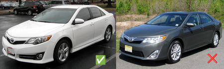 Toyota Camry 2011–2017 Aparatori noroi Premium (pentru USA SE, 2011-2014, 4 buc.) foto 4