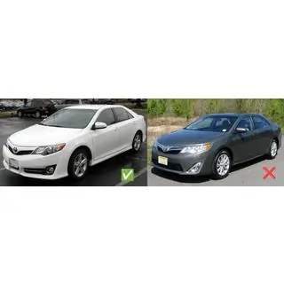 Aparatori noroi Premium (pentru USA SE, 2011-2014, 4 buc.) Toyota Camry 2011–2017 foto 4