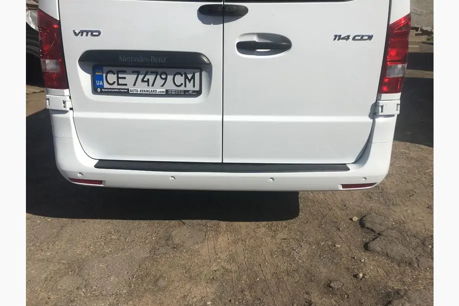 Mercedes Vito/V-class W447 2014- Protectie bara spate DDU (ABS) Foto 5