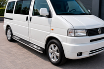 Volkswagen T4 Caravelle/Multivan 1990–2003 Praguri Laterale Tayga V2 (2 buc, Aluminiu) foto 1