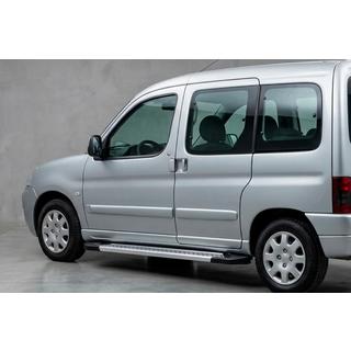 Praguri Laterale New Vision Grey (2 buc, Aluminiu) Peugeot Partner 1996-2008 foto 1