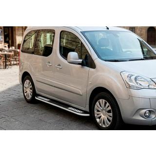 Praguri Laterale Tayga V2 (2 buc, Aluminiu) Peugeot Partner Tepee 2008-2018 foto 1