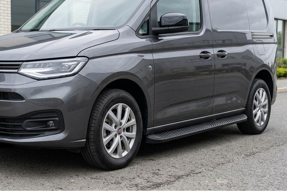 Opel Combo 2019- Praguri Laterale Tayga Black (2 buc, Aluminiu) Image