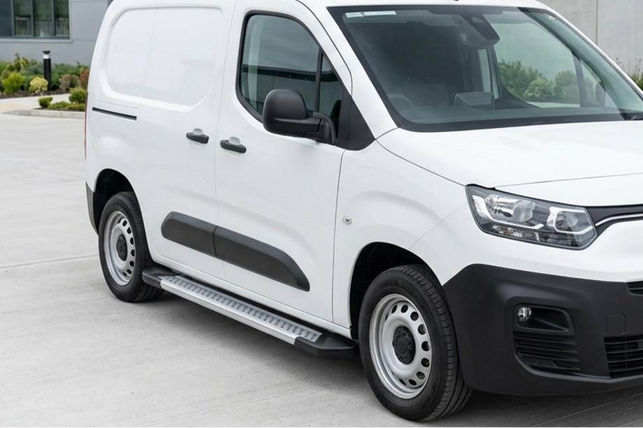 Opel Combo 2019- Praguri Laterale New Vision Grey (2 buc, Aluminiu) Image