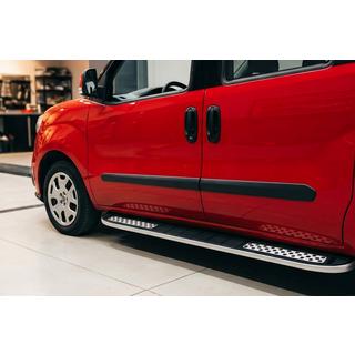 Praguri Laterale Tayga V2 (2 buc, Aluminiu) foto 1