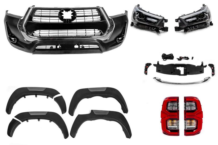Toyota Hilux 2015- Kit complet restyling look 2022 (pentru 2015-2020) Image