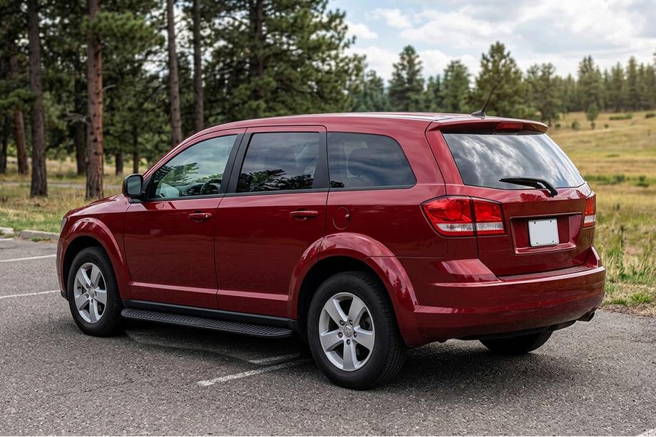 Dodge Journey 2008-2020 Praguri Laterale Tayga Black (2 buc, Aluminiu) Image