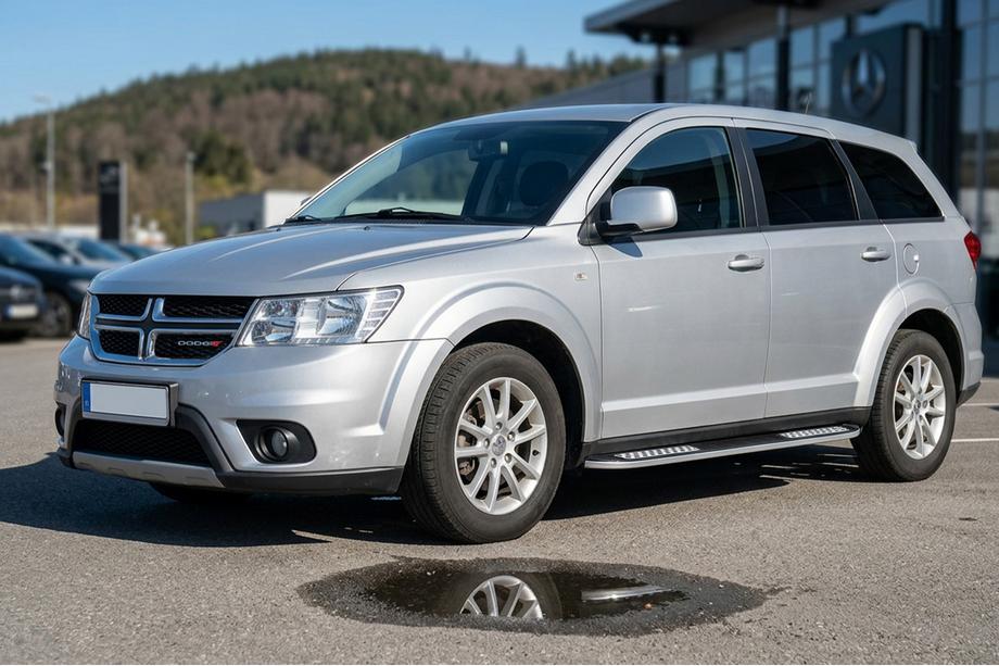 Dodge Journey 2008-2020 Praguri Laterale Tayga V2 (2 buc, Aluminiu) Image