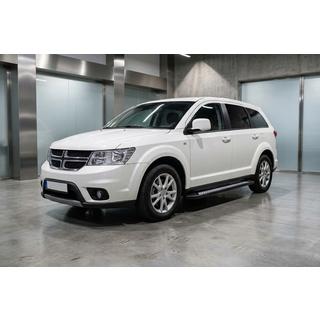 Praguri Laterale New Vision Black (2 buc, Aluminiu) Dodge Journey 2008-2020 foto 1