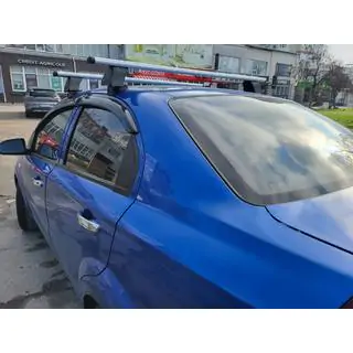 Bare portbagaj pentru acoperis neted (2 buc, Asaf V4) foto 4