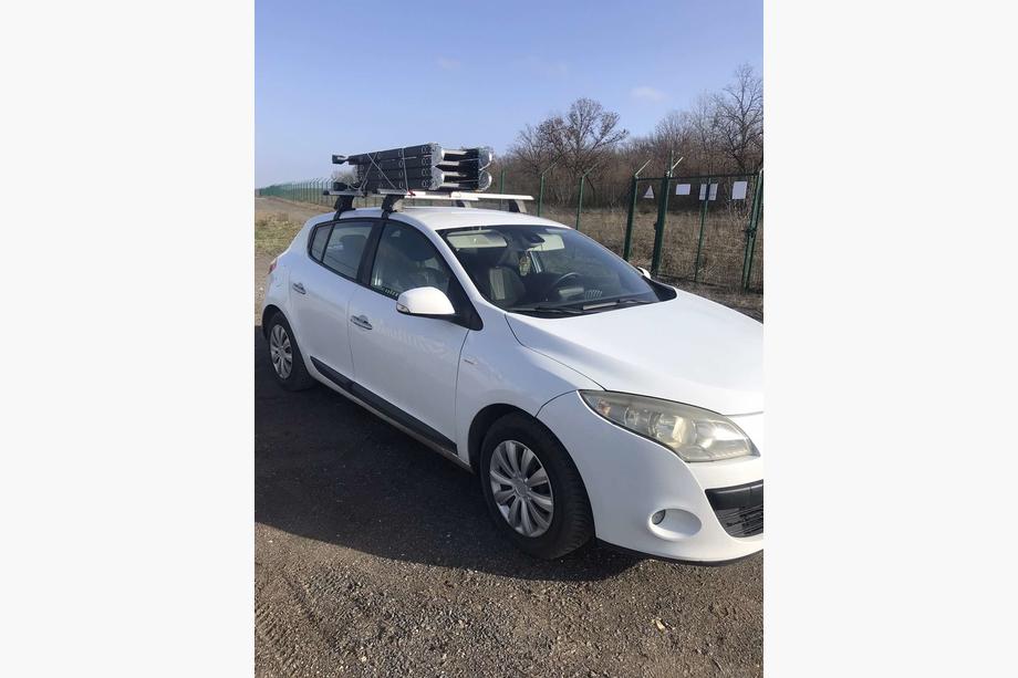 Renault Megane III 2009-2016 Bare portbagaj pentru acoperis neted (2 buc, Asaf V4) Foto 1
