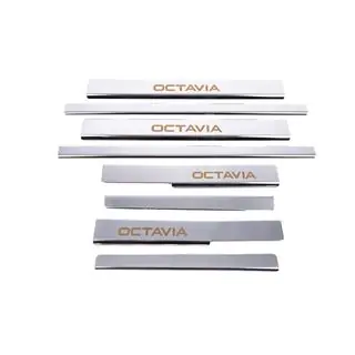 Praguri Carmos V1 (8 buc, inox) Skoda Octavia III A7 2013-2019 foto 4