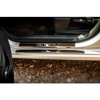 Praguri Carmos V1 (8 buc, inox) Skoda Octavia III A7 2013-2019 foto 2