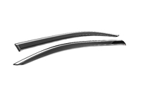 Citroen Berlingo/Multispace 2018- Deflectoare geamuri cu ornament cromat (2 buc, Niken) foto 4