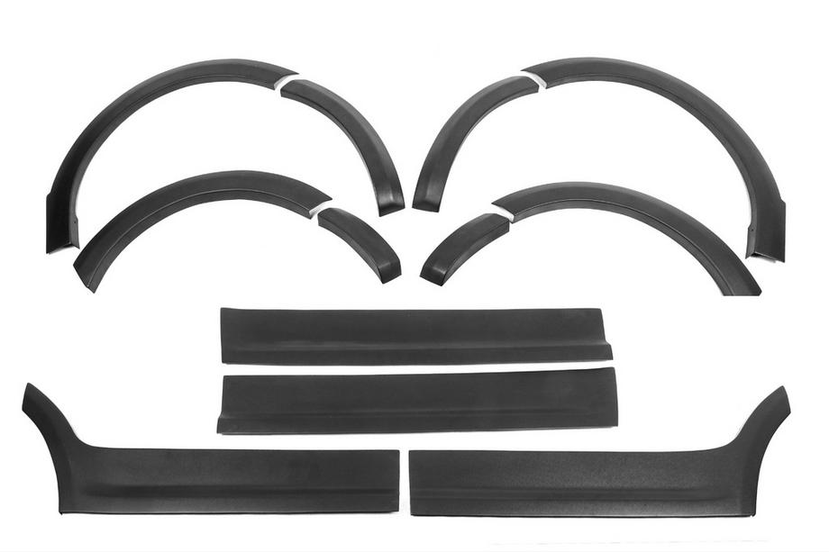 Volkswagen Caddy 2004-2010 Set de molduri si extensii aripi Foto 2