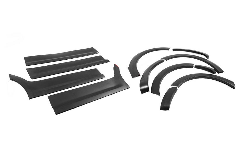Volkswagen Caddy 2010-2015 Set de molduri si extensii aripi Foto 5