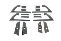 Toyota Land Cruiser 200 2007-2021 Set inserturi (aluminiu inchis periat) foto 9