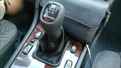 Mercedes C-class W202 1993-2001 Husa Schimbator + Buton Elegance (Piele ecologica) foto 2
