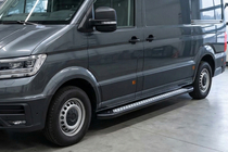 Man TGE 2017- Praguri Laterale New Vision Black (2 buc, Aluminiu) Long/ExtraLong foto 1