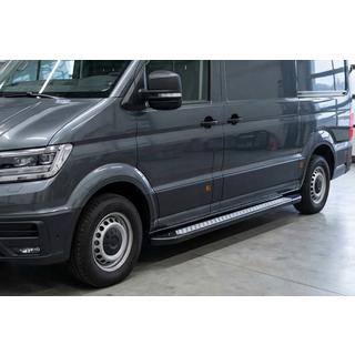 Praguri Laterale New Vision Black (2 buc, Aluminiu) Man TGE 2017- foto 1