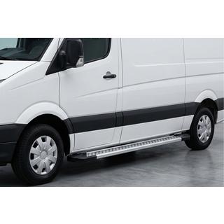 Praguri Laterale New Vision Grey (2 buc, Aluminiu) Man TGE 2017- foto 1