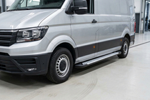 Man TGE 2017- Praguri laterale Allmond Grey (2 buc, aluminiu) Long/ExtraLong foto 1