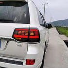 Toyota Land Cruiser 200 2007-2021 Stopuri Spate 2016-2021 (Sequential Red) foto 16