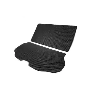 Covoras portbagaj 2 piese (EVA, negru)