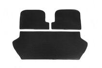 Volvo XC90 2002-2014 Covoras portbagaj 3 piese (EVA, negru) foto 7